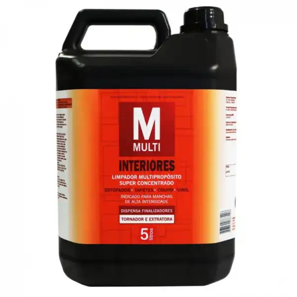 multi interiores limpador multipropósito super concentrado easytech (5 litros) diluição: até 1:50