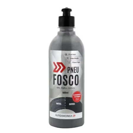 pneu fosco gel para pneus autoamerica (500ml)