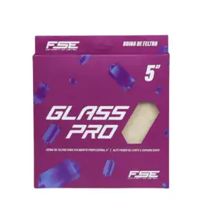 boina de feltro 5'' | glass pro soft99